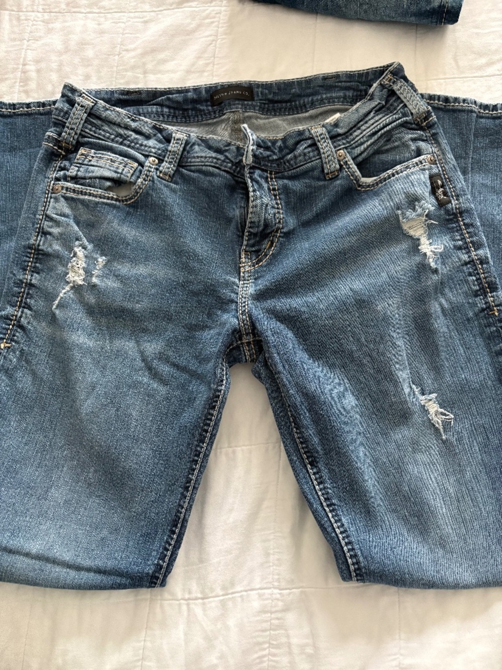 Silver Jeans Girlfriend Jeans
